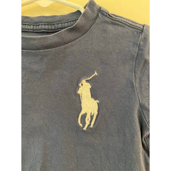 Polo Ralph Lauren Big Pony Logo Navy T Shirt Size 2-2T - Picture 3 of 9